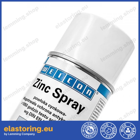 WEICON Zinc Spray anti-corrosion agent 400ml [11000400-51]